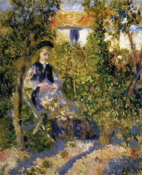  garten - Nini im Garten Pierre Auguste Renoir